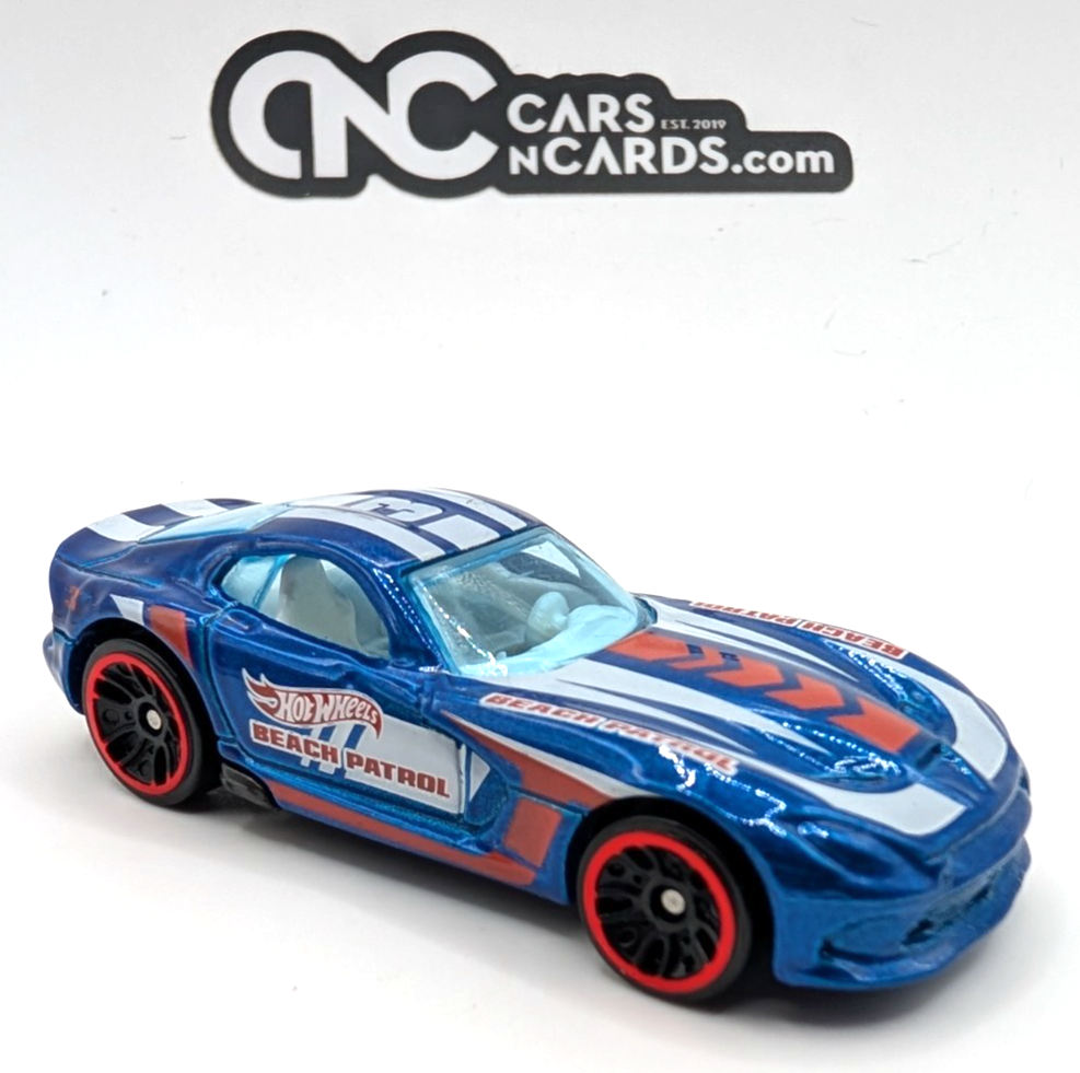 2020 Hot Wheels Mystery Models Series 2 2013 SRT Viper Blue LOOSE