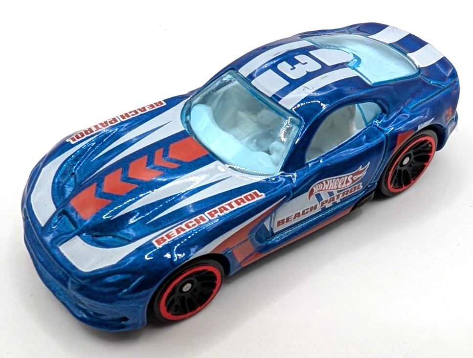 2020 Hot Wheels Mystery Models Series 2 2013 SRT Viper Blue LOOSE