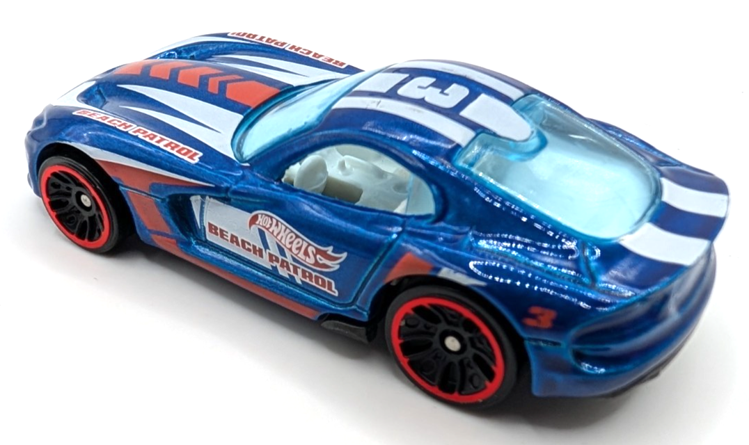2020 Hot Wheels Mystery Models Series 2 2013 SRT Viper Blue LOOSE