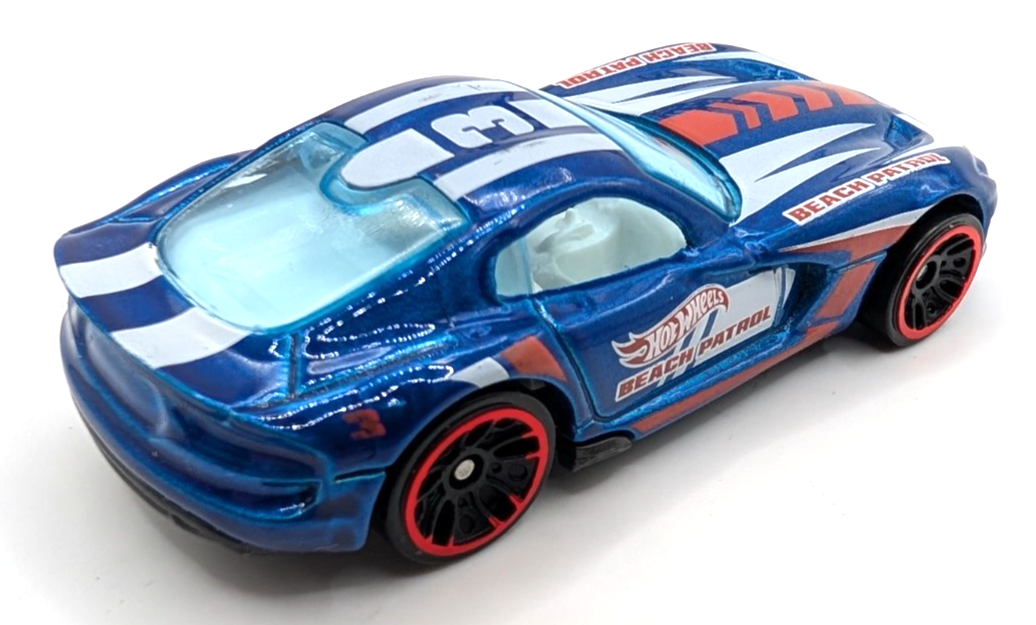 2020 Hot Wheels Mystery Models Series 2 2013 SRT Viper Blue LOOSE