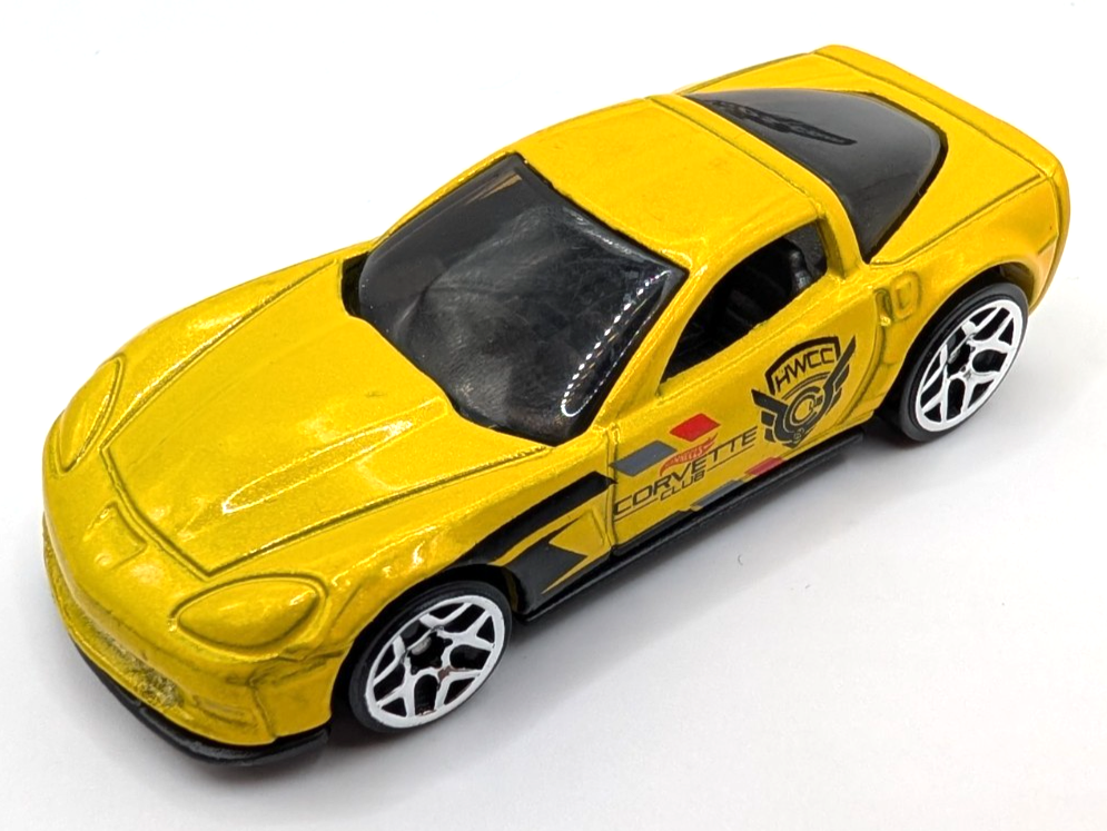 2020 Hot Wheels Car Meet 5 Pack Exclusive '12 Corvette Z06 Yellow LOOSE