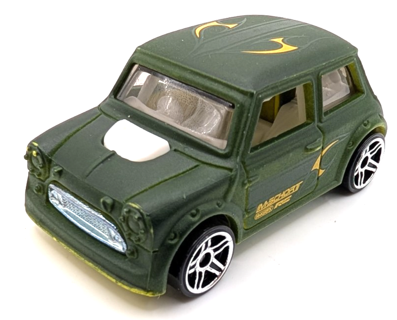2011 Hot Wheels Color Shifters Mini Cooper Green LOOSE