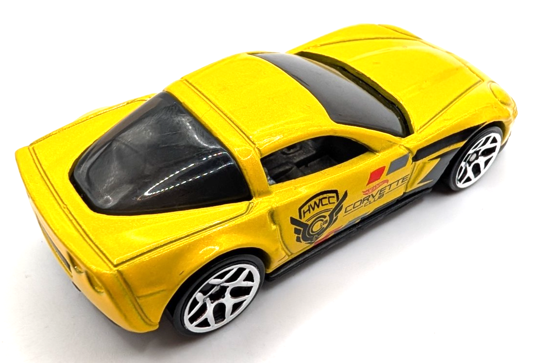 2020 Hot Wheels Car Meet 5 Pack Exclusive '12 Corvette Z06 Yellow LOOSE