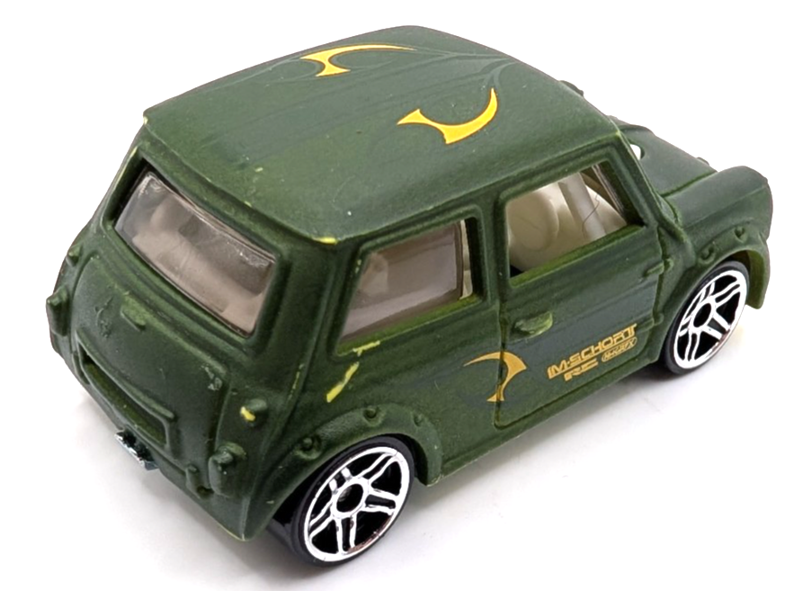2011 Hot Wheels Color Shifters Mini Cooper Green LOOSE