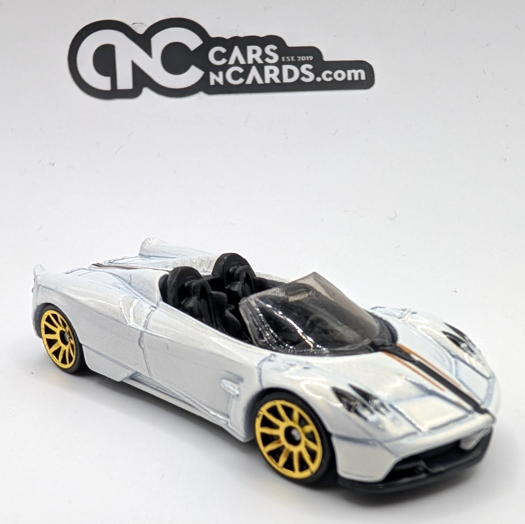 2023 Hot Wheels HW Roadsters '17 Pagani Huayra Roadster White LOOSE