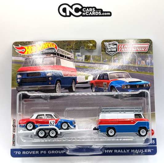 2023 Hot Wheels Premium Car Culture Team Transport #55 '70 Rover P6 Group 2