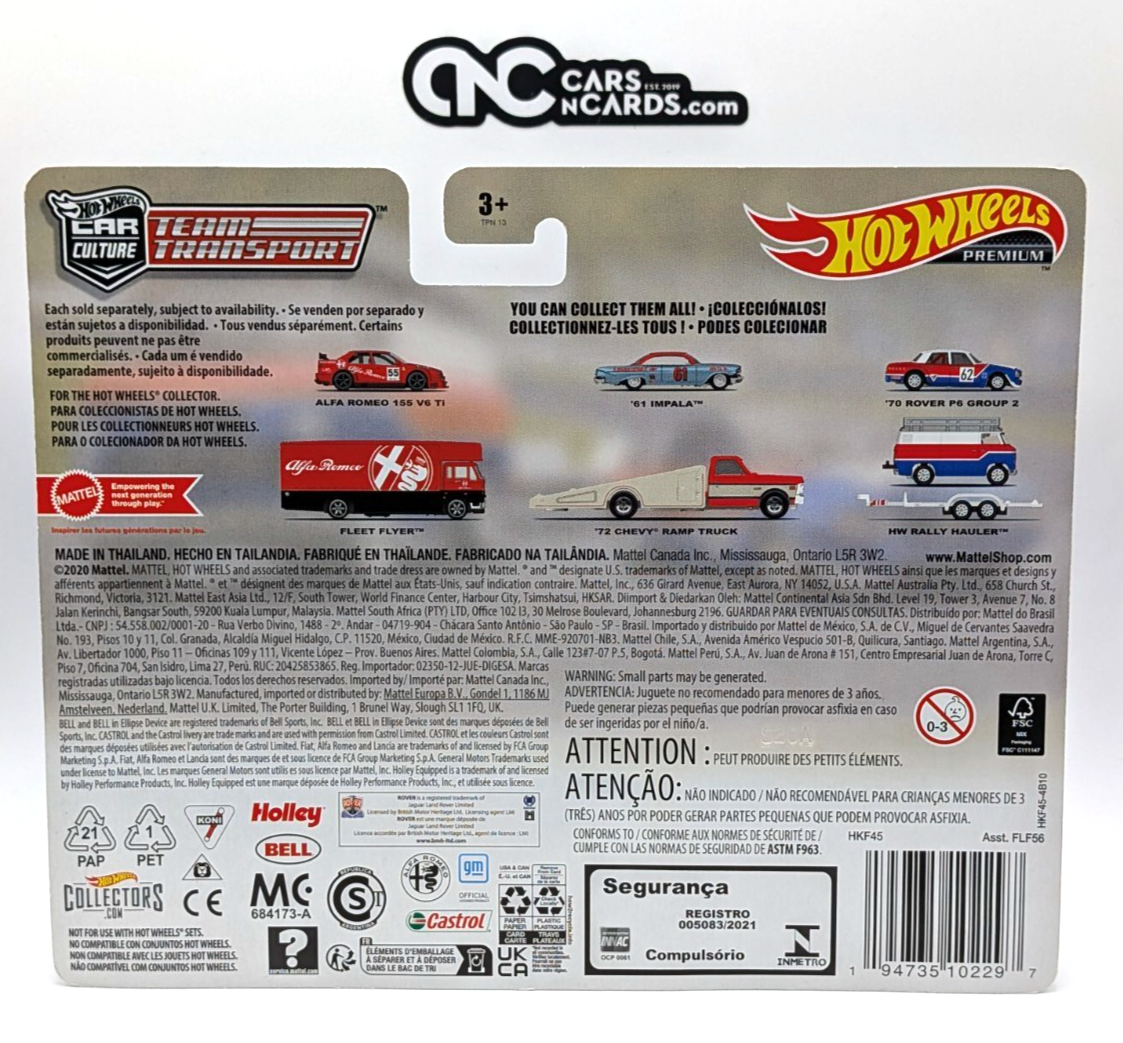 2023 Hot Wheels Premium Car Culture Team Transport #55 '70 Rover P6 Group 2