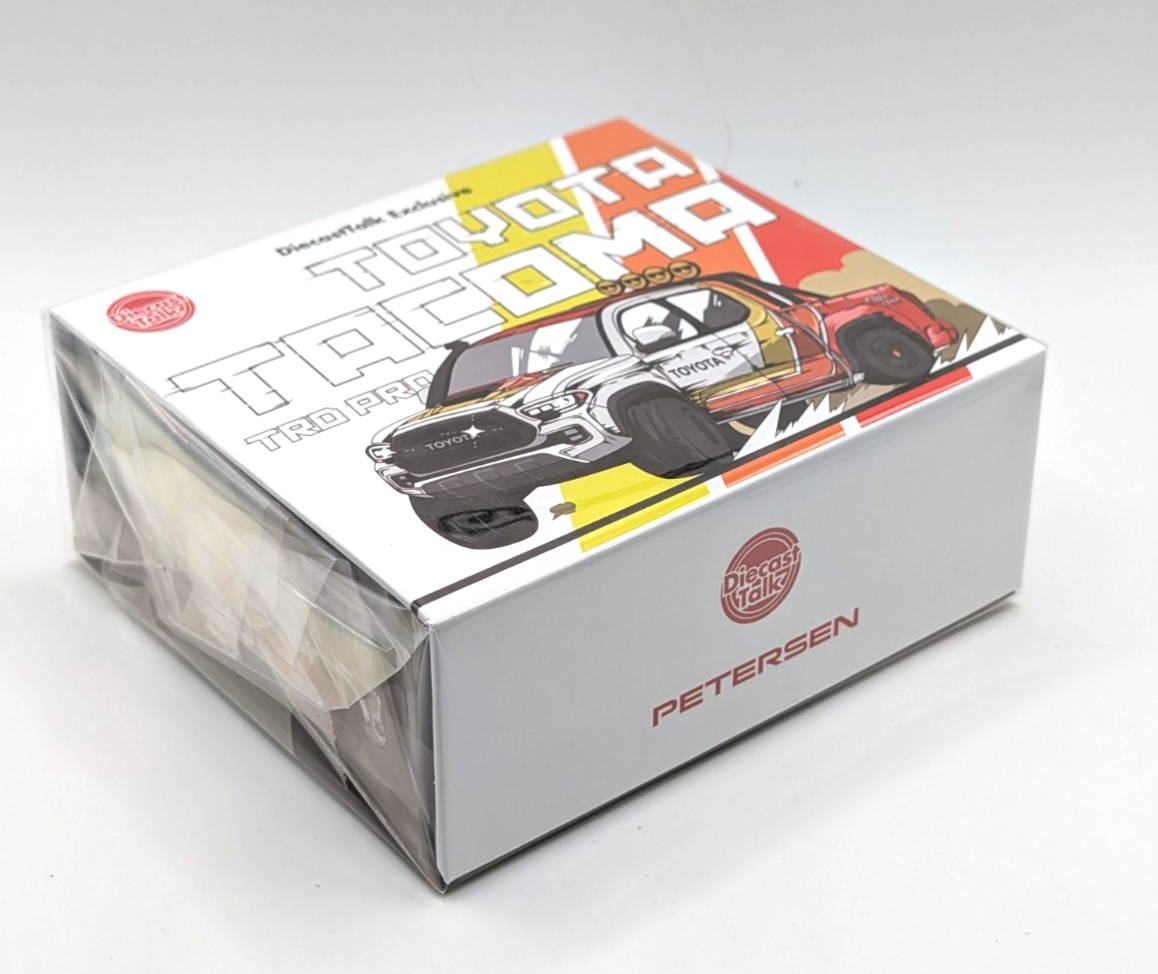 DiecastTalk LADC Petersen Exclusive GCD 1/64 Toyota Tacoma TRD PRO Manga
