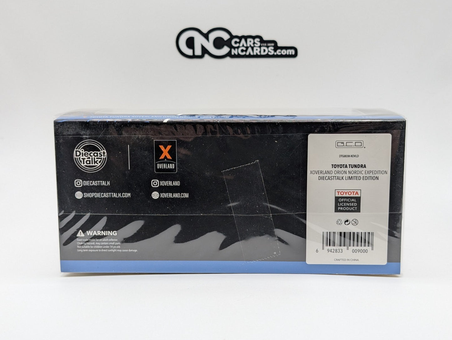 GCD XOverland x DiecastTalk 1/64 Toyota Tundra Orion Nordic Expedition