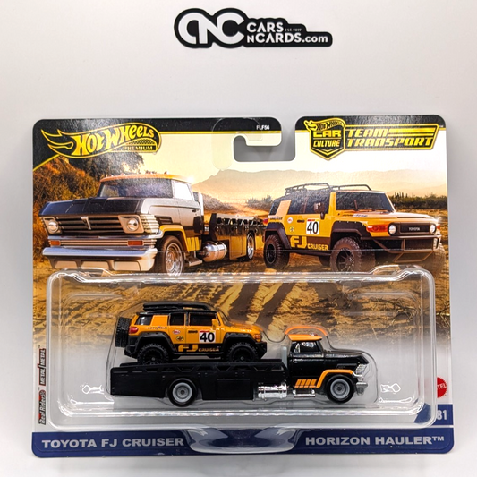 2025 Hot Wheels Premium Car Culture Team Transport #81 Toyota FJ Cruiser