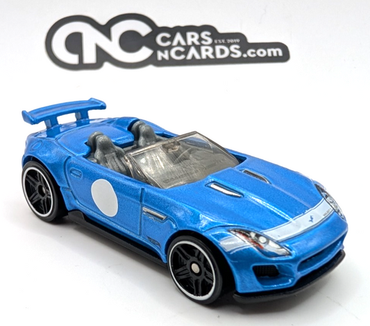 2018 Hot Wheels Multipack Exclusive '15 Jaguar F-Type Project 7 Blue LOOSE