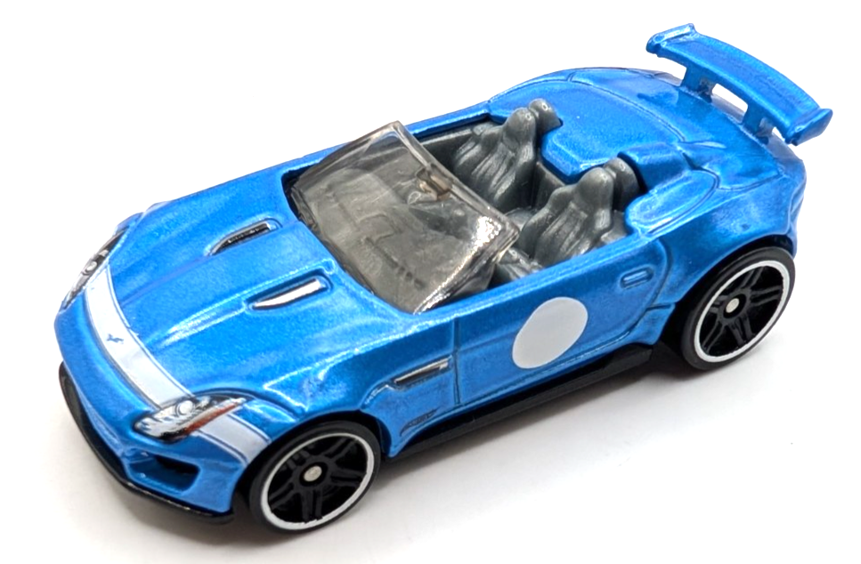 2018 Hot Wheels Multipack Exclusive '15 Jaguar F-Type Project 7 Blue LOOSE