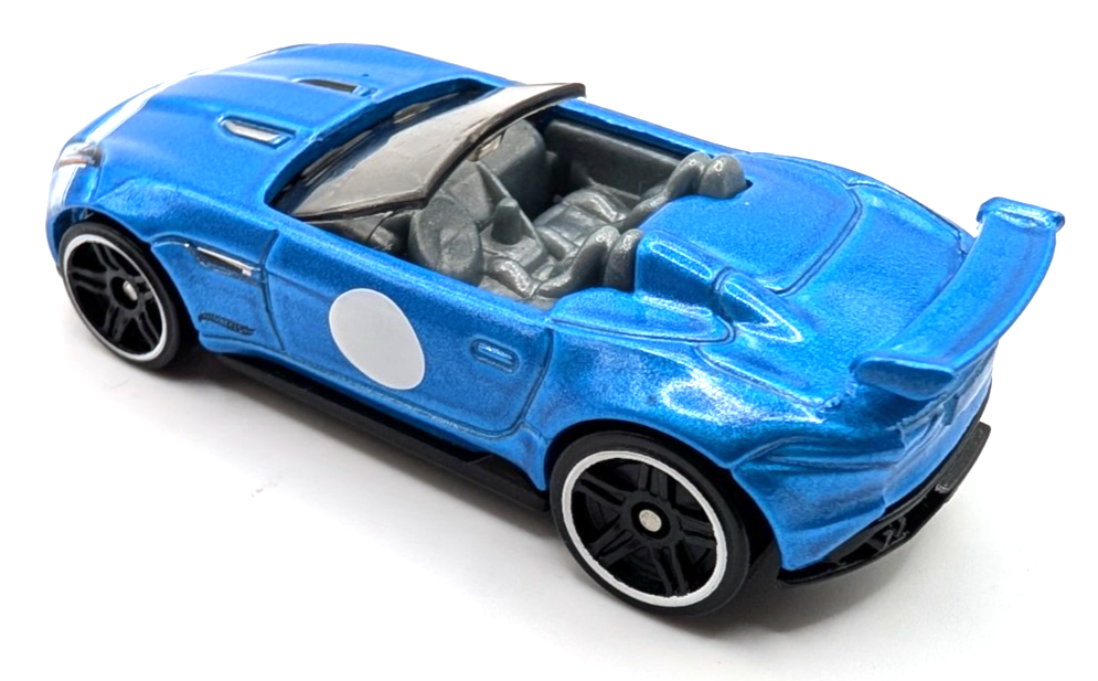 2018 Hot Wheels Multipack Exclusive '15 Jaguar F-Type Project 7 Blue LOOSE