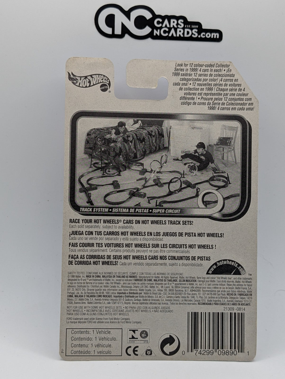 1999 Hot Wheels Surf 'N Fun 1/4 1940 Ford Woodie Purple 21309 (Soft Corners)