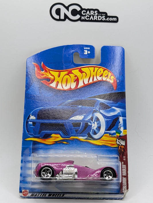 2002 Hot Wheels Spectraflame Series 4/4 Screamin' Hauler Pink (Card Damage)