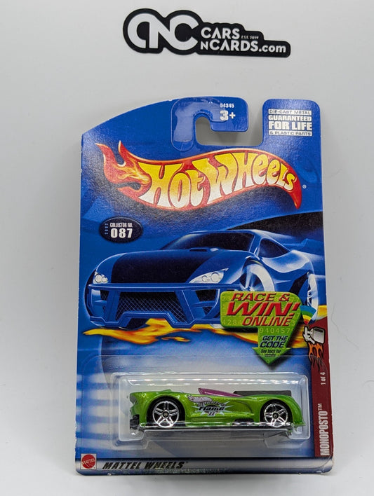 2002 Hot Wheels Spectraflame Series 1/4 Monoposto Green (Soft Corners)