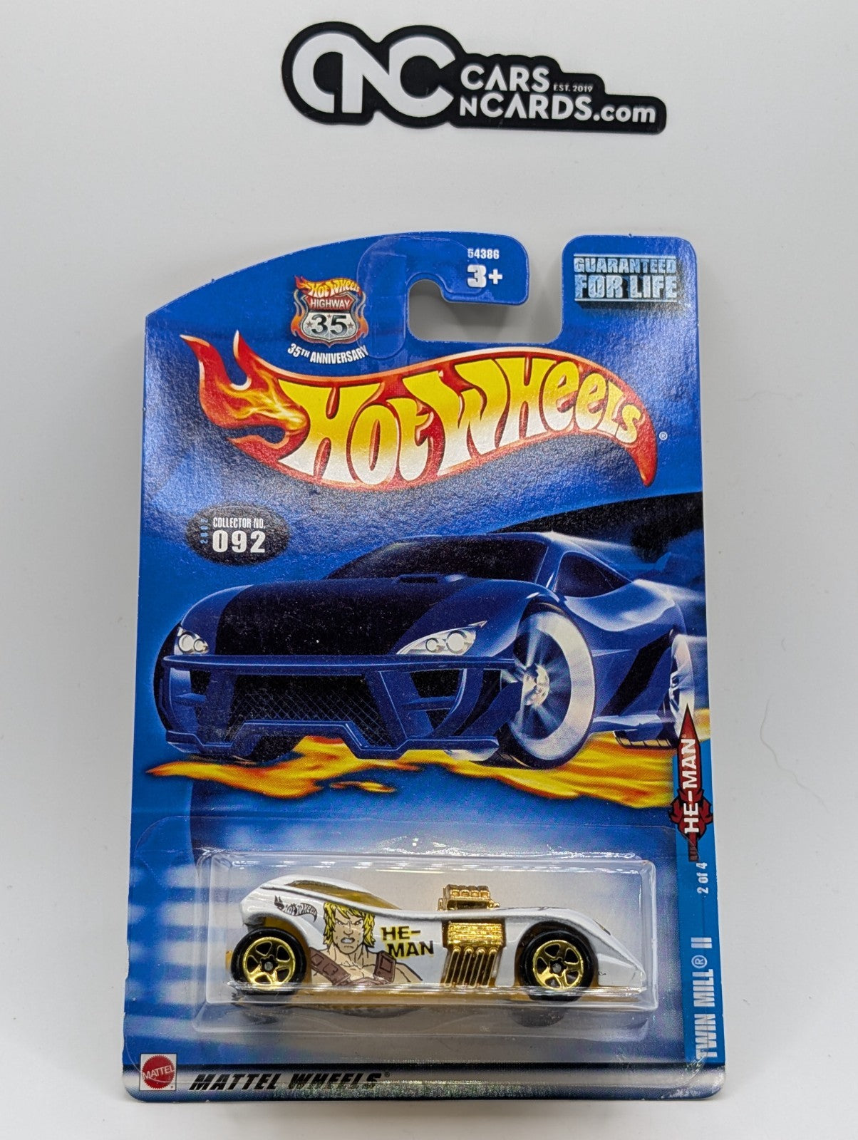 2002 Hot Wheels MOTU 2/4 Twin Mill II (Soft Corners)
