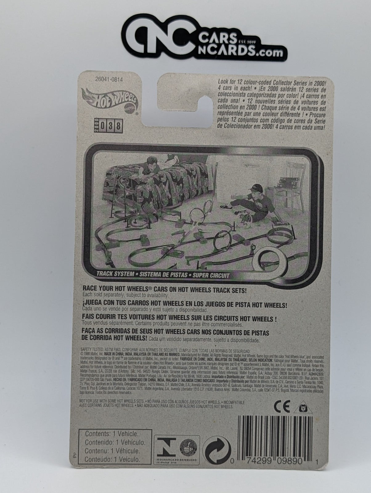 2000 Hot Wheels Speed Blaster 2/4 At-A-Tude (Soft Corners)