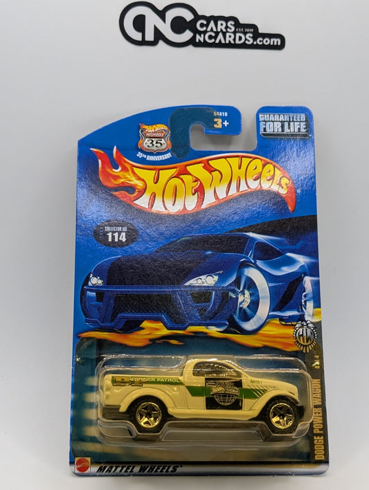 2002 Hot Wheels Fed Fleet 4/4 Dodge Power Wagon (Yellow Blister)