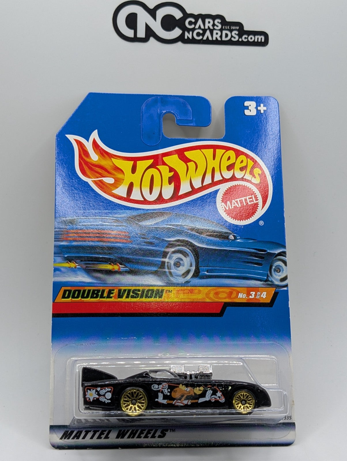 1999 Hot Wheels Car-Toon Friends 3/4 Double Vision 21335 (Soft Corners)