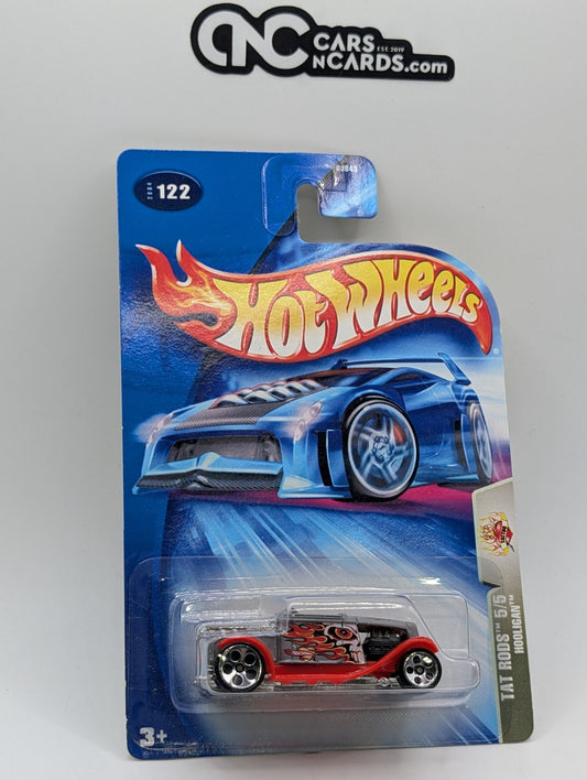 2004 Hot Wheels Tat Rods 5/5 Hooligan (Soft Corners)