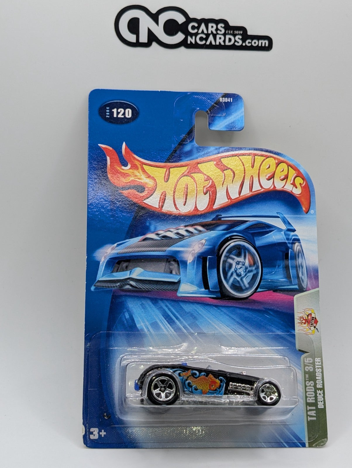 2004 Hot Wheels Tat Rods 3/5 Deuce Roadster (Soft Corners)