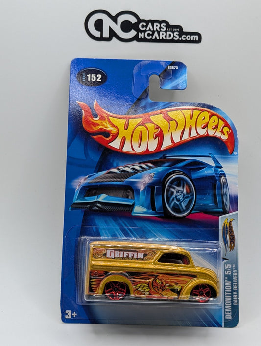 2004 Hot Wheels Demonition 5/5 Dairy Delivery (Soft Corners)