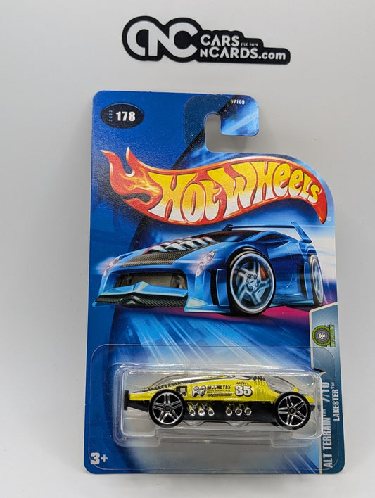 2003 Hot Wheels Alt Terrain 7/10 Lakester Mooneyes (Soft Corners)
