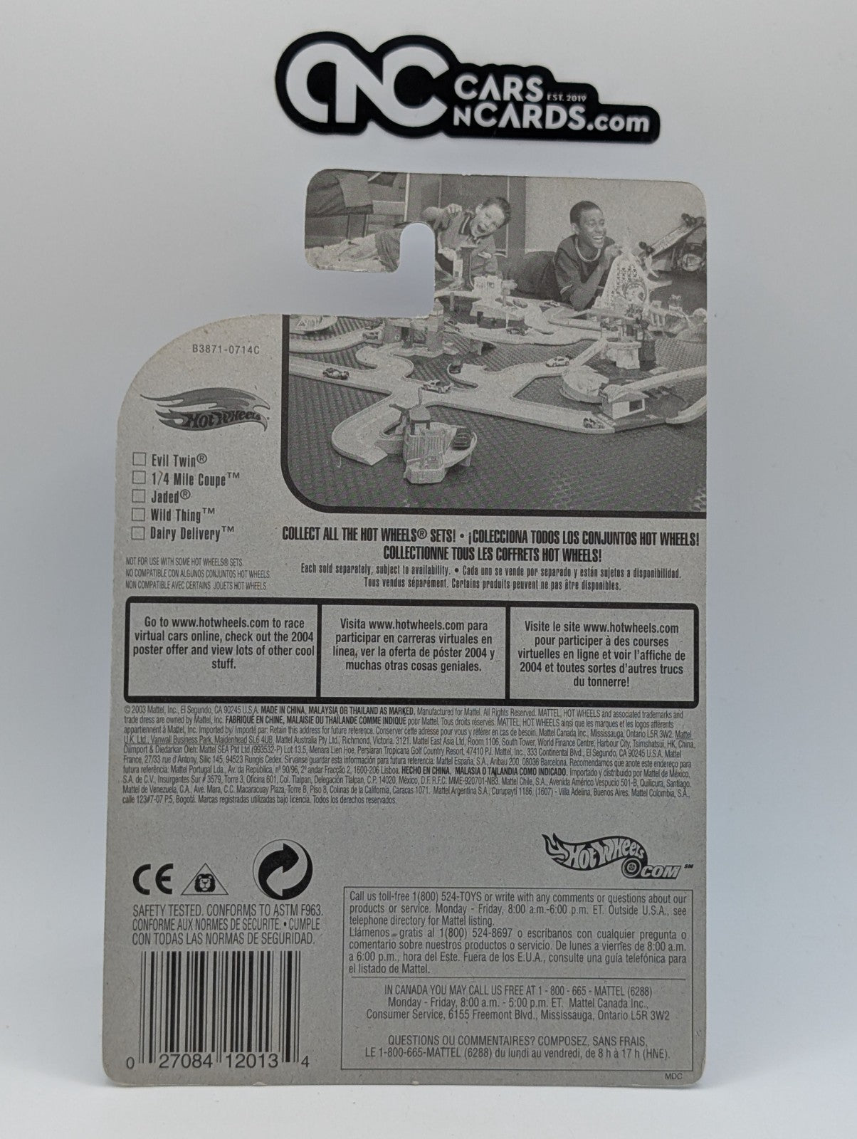 2004 Hot Wheels Demonition 3/5 Jaded (Soft Corners)