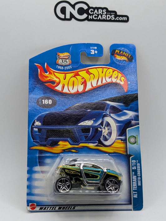 2003 Hot Wheels Alt Terrain 5/10 Moto-Crossed (Soft Corners)