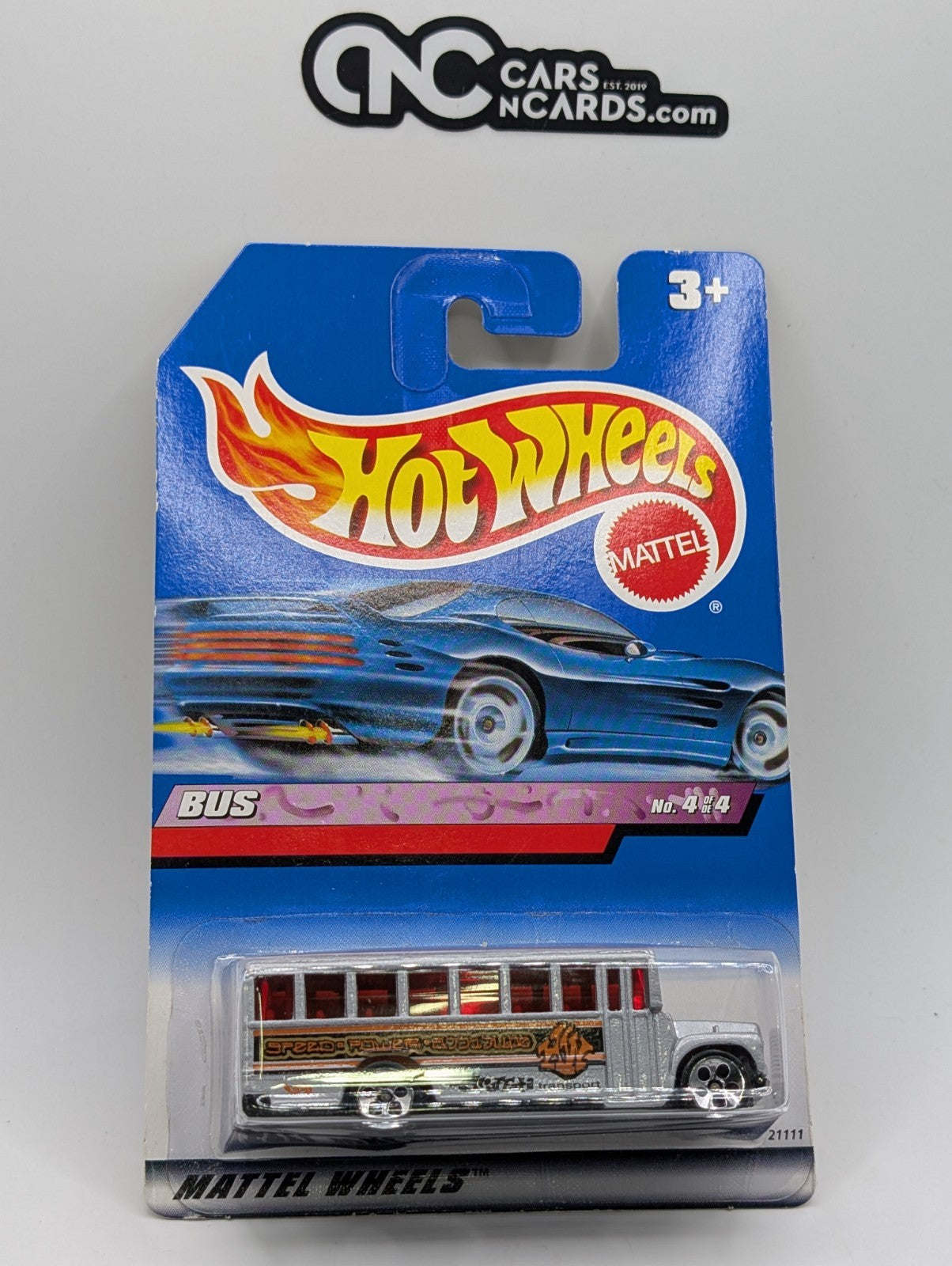 1999 Hot Wheels Street Art 4/4 School Bus 21111 (Soft Corners)