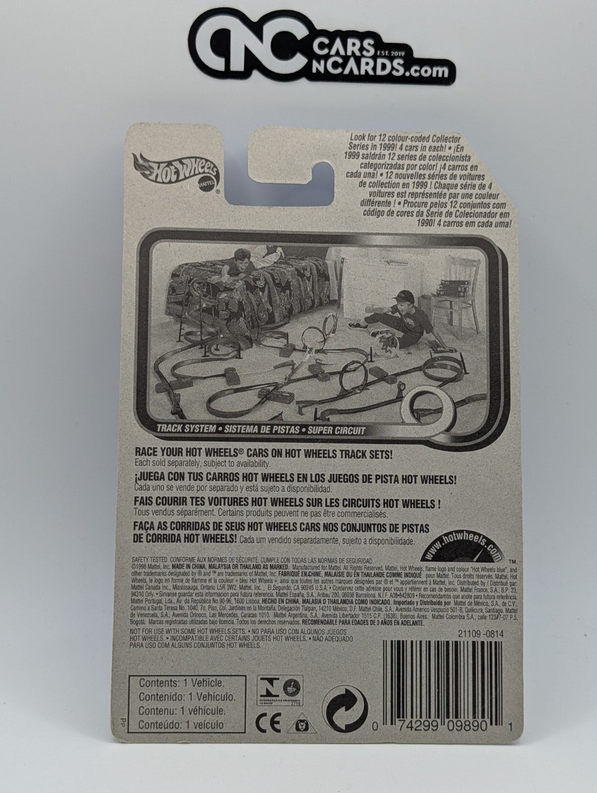 1999 Hot Wheels Street Art 2/4 Propper Chopper 21109 (Soft Corners)