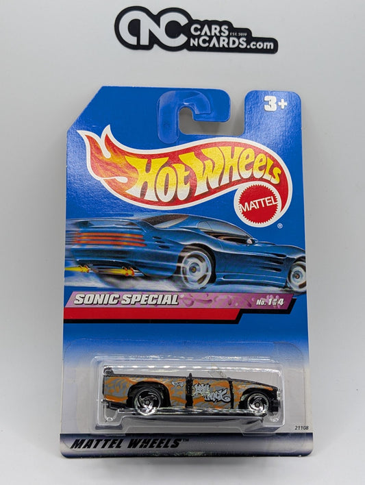 1999 Hot Wheels Street Art 1/4 Sonic Special Mini Truck 21108 (Soft Corners)