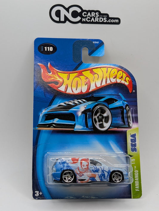 2003 Hot Wheels Sega Game Series 1/5 Fandango (Soft Corners)