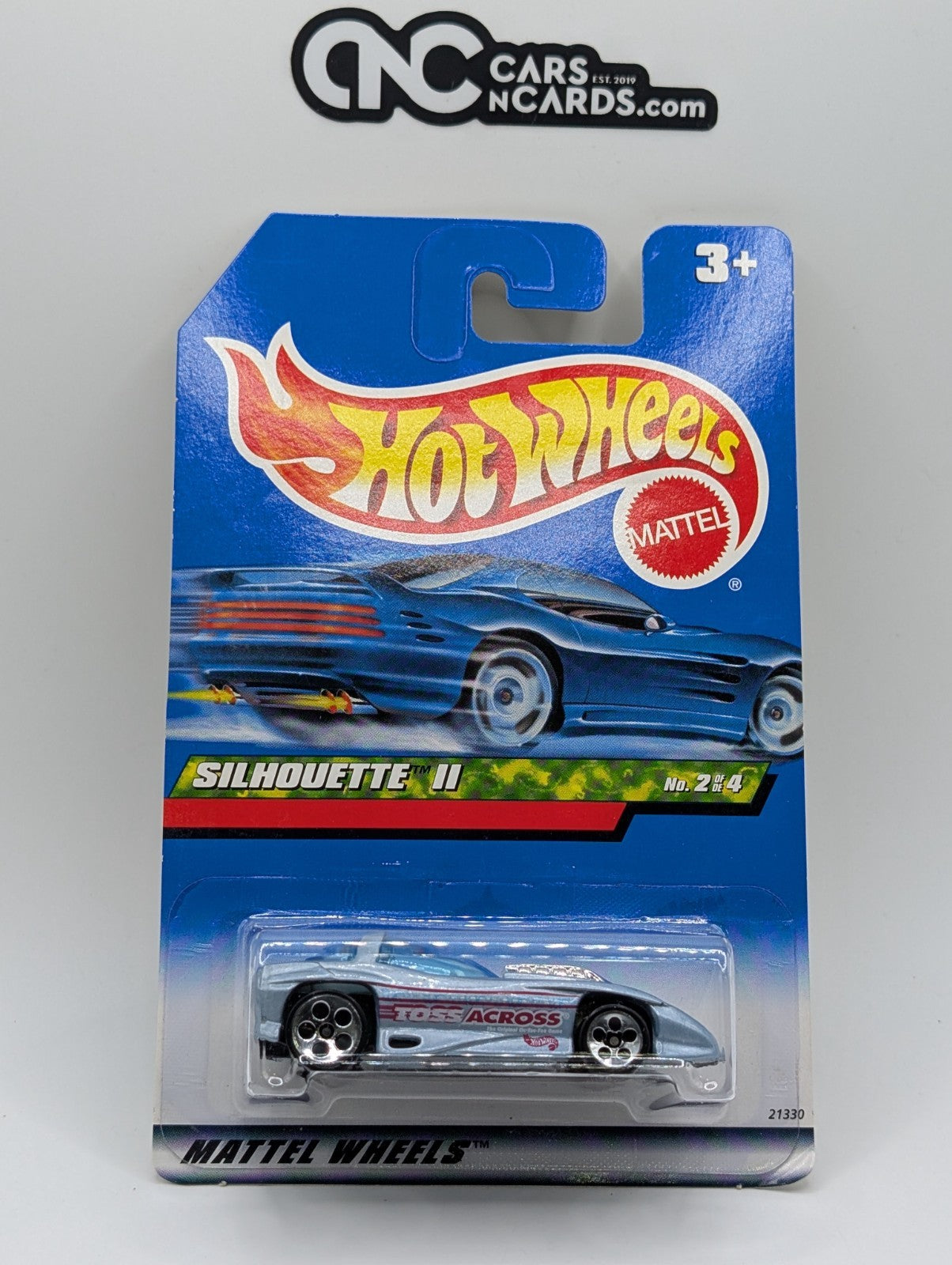 1999 Hot Wheels Classic Games 2/4 Silhouette II Toss Across 21330 (Soft Corners)