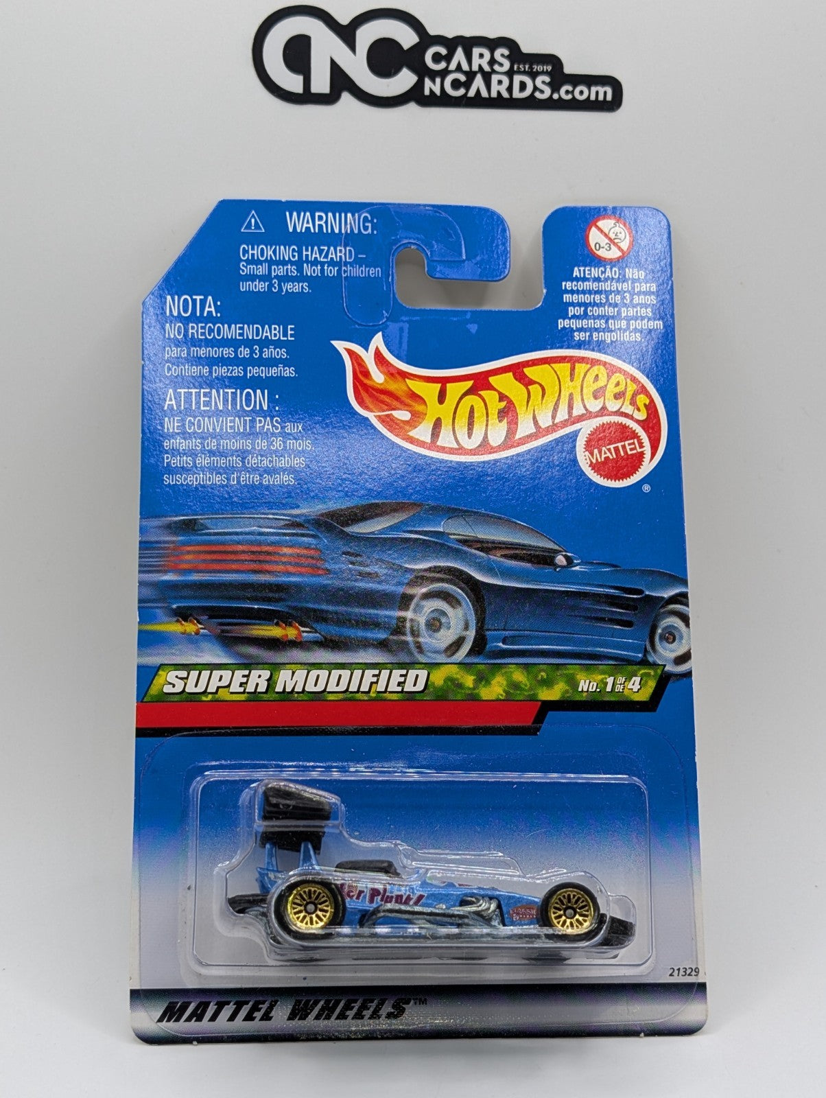 1999 Hot Wheels Classic Games 1/4 Super Modified KerPlunk 21329 (Soft Corners)