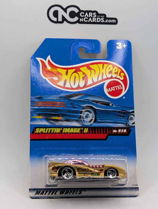 1999 Hot Wheels Terrorific Series 4/4 Splittin' Image II 21328 (Soft Corners)