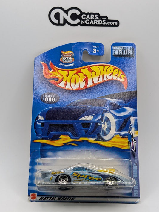 2002 Hot Wheels Sweet Rides 2/4 Pro Stock Firebird Spree (Soft Corners)