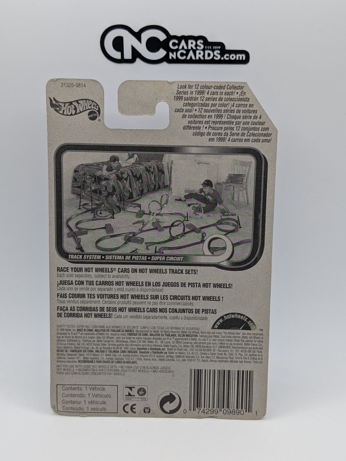 1999 Hot Wheels Terrorific Series 1/4 At-A-Tude Green 21325 (Soft Corners)