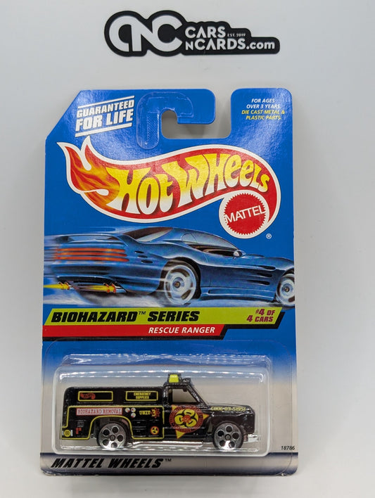 1998 Hot Wheels Biohazard 4/4 Rescue Ranger 18786 (Soft Corners)