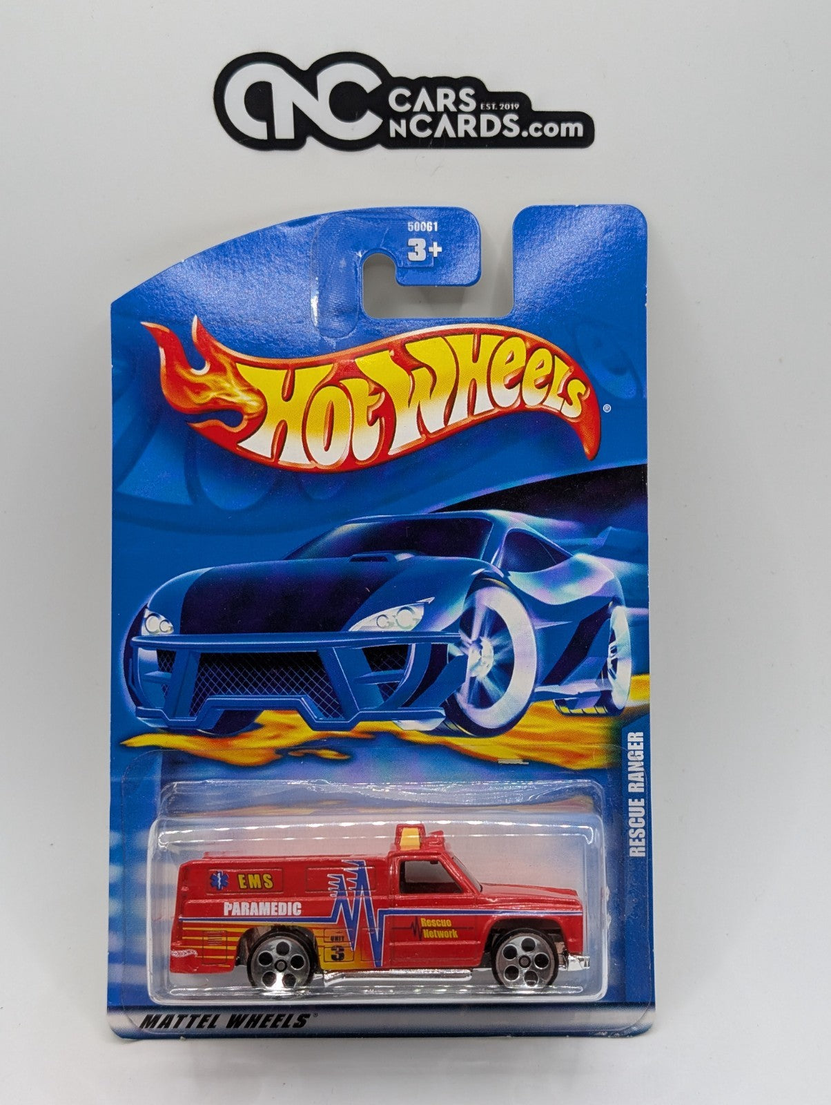 2001 Hot Wheels Rescue Ranger Paramedic #193 (Soft Corners)