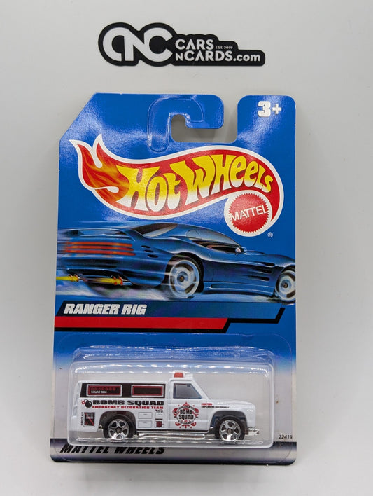 1999 Hot Wheels Rescue Ranger Ranger Rid Bomb Squad (Soft Corners)