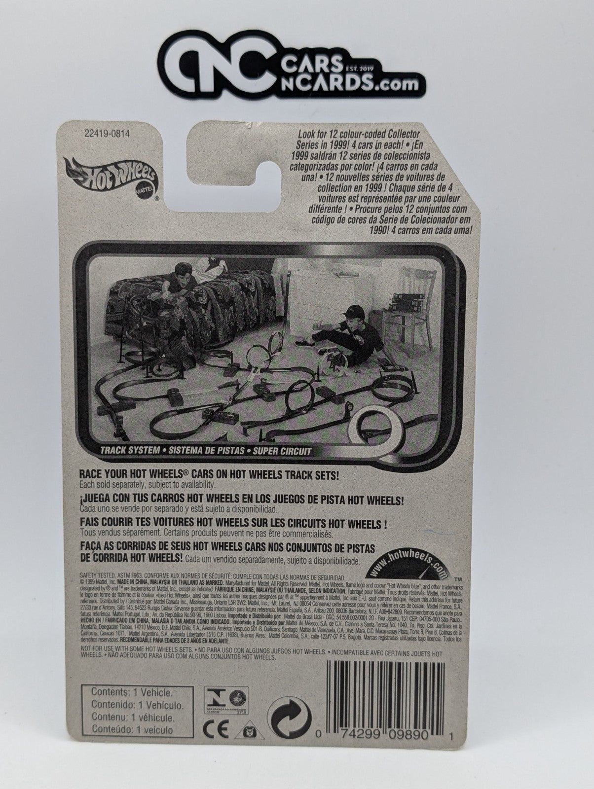 1999 Hot Wheels Rescue Ranger Ranger Rid Bomb Squad (Soft Corners)