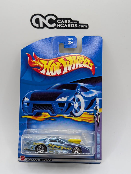 2002 Hot Wheels Sweet Rides 2/4 Pro Stock Firebird Spree (Soft Corners)