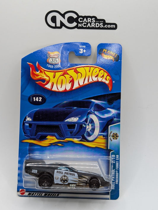 2003 Hot Wheels Roll Patrol 2/10 Firebird Funny Car (Soft Corners)