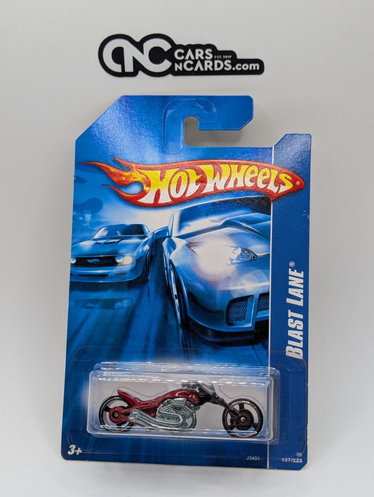 2006 Hot Wheels All Stars Blast Lane Red 137/223 (Soft Corners)