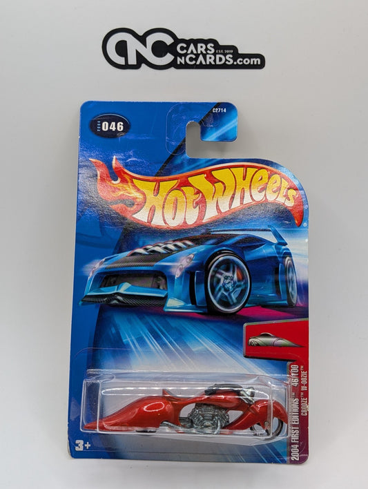2004 Hot Wheels First Editions 46/100 W-Oozie Red (Soft Corners)