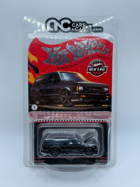 2024 Hot Wheels RLC 1992 GMC Typhoon Black With Protector