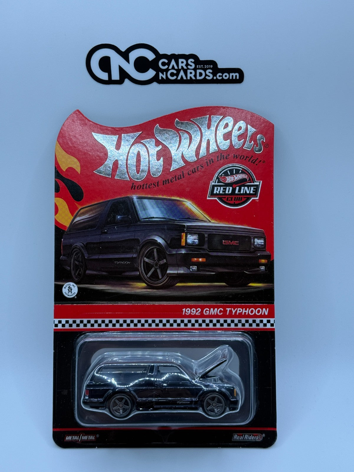 2024 Hot Wheels RLC 1992 GMC Typhoon Black With Protector