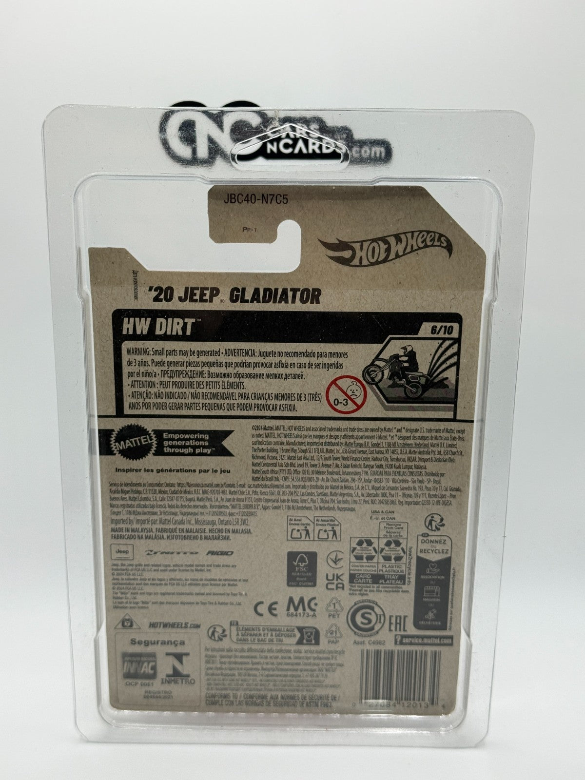 2025 Hot Wheels Super Treasure Hunt '20 Jeep Gladiator With Protector